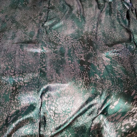 Dennis Basso Washable Suede Long Jacket with Silver Turnkey Closures - Picture 13 of 13